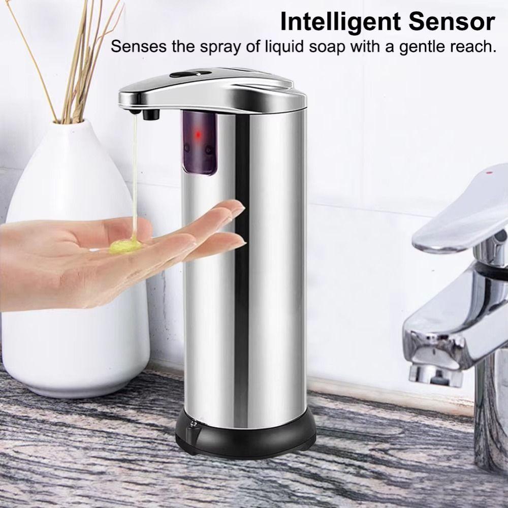 Stainless Steel Automatic Soap Dispenser Electric Foam Soap Machine  Bathroom