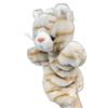 Cartoon White Cute Gray Mouse Yellow Cat Plush Puppet For Children Playing Role