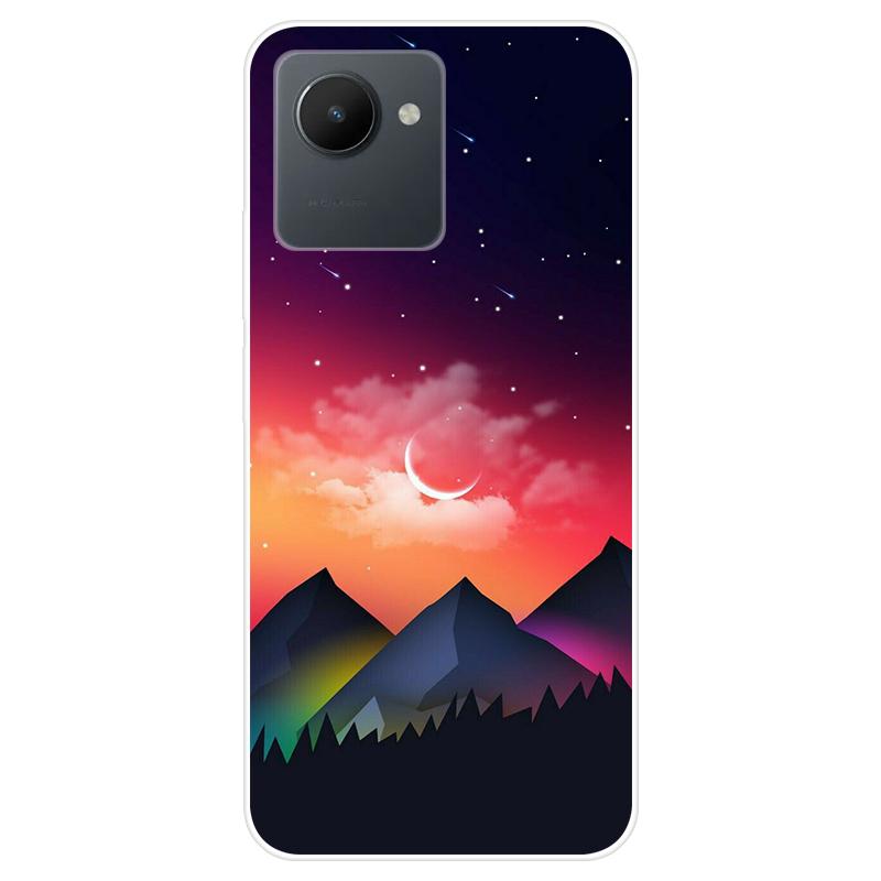 Для Realme C30S C 30S RealmeC30S чехол Мягкая силиконовая задняя крышка Чехол для телефона с рисунком из мультфильма Разнообразие