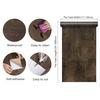 CHIHUT Wallpaper, Concrete-Style Remake Sheet, 45cm x 600cm, Wall Sticker, Peel and Stick, Dark Brown, Repair, Renovation, Interior, Stylish, Change o