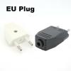 Адаптер питания переменного тока с вилкой ЕС 220 В 2,5 А, сменные розетки евро, сменная электрическая розетка для удлинительного кабеля питания 2 контакта