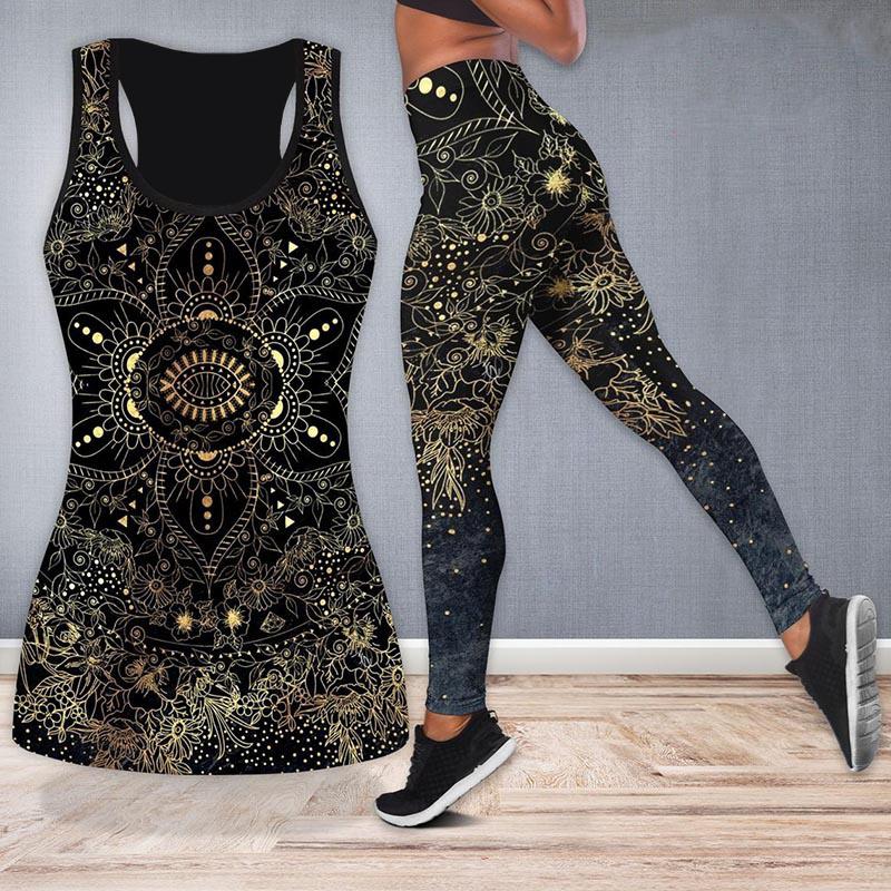 Экипировка для йоги с перекрестным узором и принтом для женщин, модные леггинсы для тренировок с 3D принтом, спортивные леггинсы для фитнеса с высокой талией, повседневные штаны для йоги