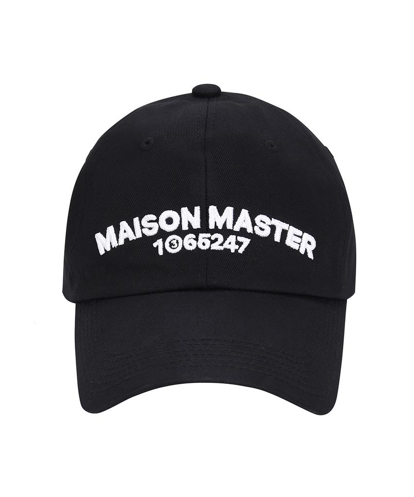 Кепка с изогнутым козырьком и логотипом MAISON MASTER
