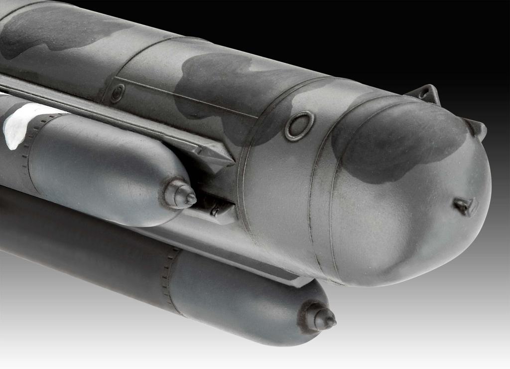 Revell масштабная немецкая сверхмалая подводная лодка тип Molch пластиковая модель 05187 1/72 U-Boat (Подводная лодка)