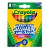 | Set of Wax Chalk | Ultra Clean Washable 8 Pcs