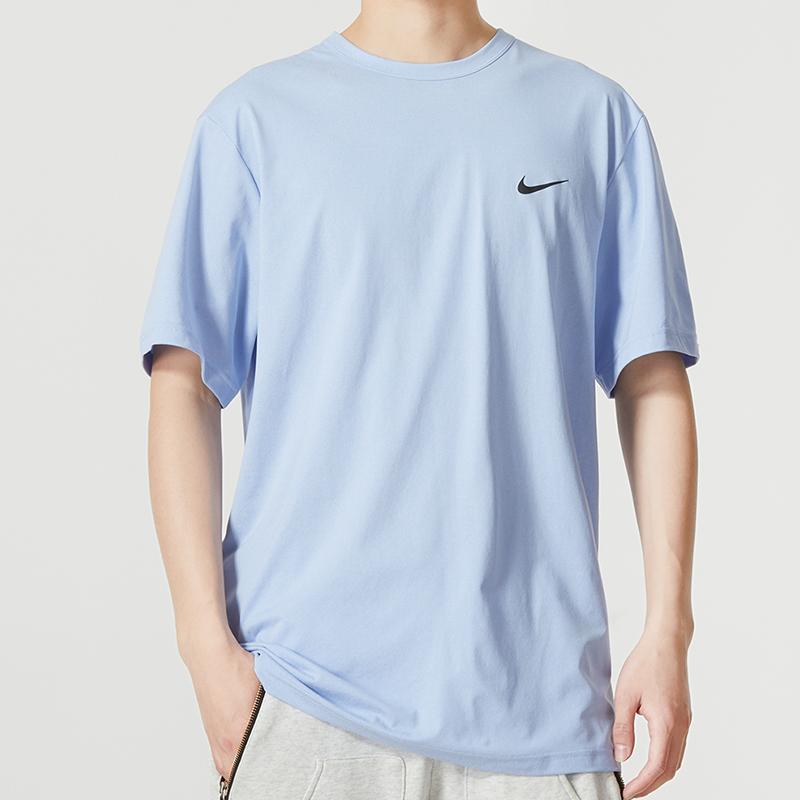 Nike Мужская футболка Dri Fit Светло-голубая DV9840-479