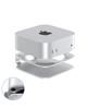 GEWOKLIY Mac Mini M4 Aluminum Mount for 2024 Mac Mini Power Button Accessories Stand, M4, M4/M4 Pro, Built-in Cooling, Access, Non-Slip