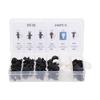 100Pcs Car Body Plastic Push Retainer Pin Rivet Fasteners Trim Moulding Clip Automotive Furniture