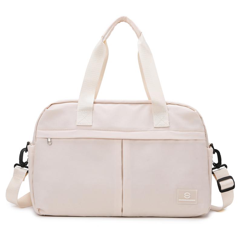 Gym Bag Dry and Wet Separate Large Capacity Sleeve Trolley Case Handbag Short Distance Luggage Bag Storage Bag