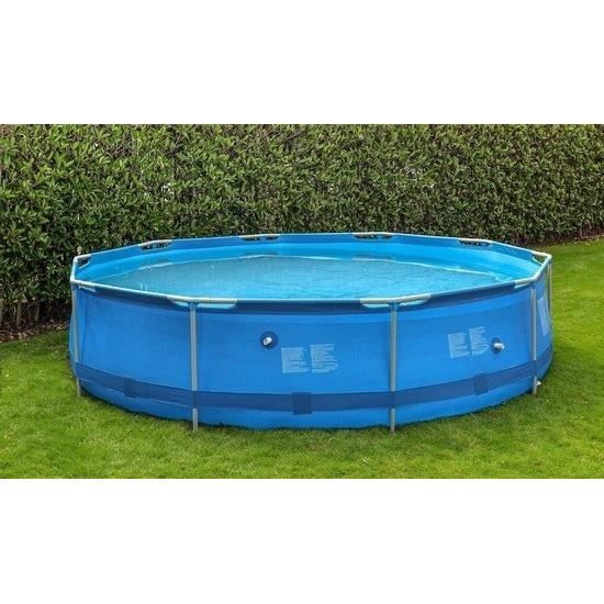 Piscine Hors Sol - Noname - 366x76 Cm - Avec Filtres Et Pompe - Couverture - Bleu