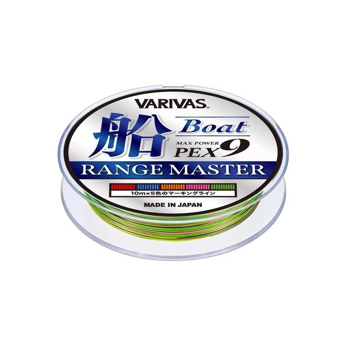 [Varivas] Max Power PE X9 Range Master Boat 200m 0.8 Number 5-Color