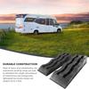 2Pcs RV Leveling Ramps RV Wheel Chocks 3 Stage Campers Leveling Blocks Lightweight Curb Ramps Heavy Duty Threshold Ramp Tire Chucks 1