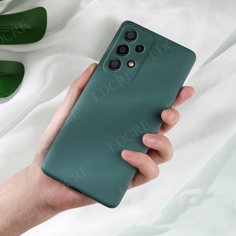 Для Samsung Galaxy A53 Чехол A23 A33 A73 A03 Core A22 A53 Чехол Силиконовый Мягкий Простой Корпус Резиновый Защитный Для Samsung A53 Чехол