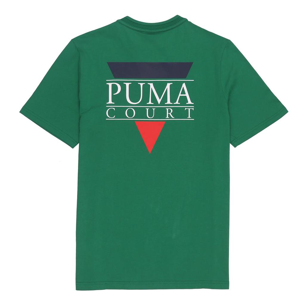 PUMA T Shirt Men's Verdant Green (Unisex) T-Shirts 536958 96