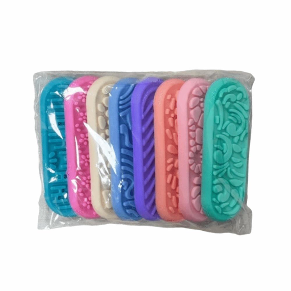Portable Size Sensory Stone Toy Soft Silicone Silicone Sensory Strip Office Workers