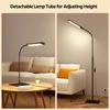 Long Table Lamp Powered by USB 3 Color Modes Available Adjustable Height and Brightness  for Living Room, Bedroom and Study Room