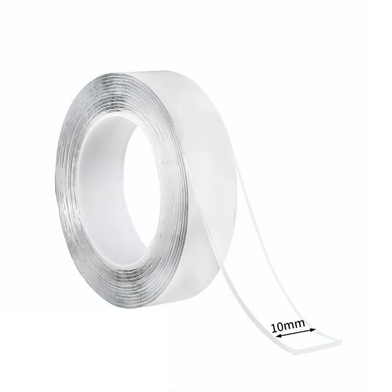 Nano Tape Двусторонние клейкие ленты Прозрачные NoTrace Многоразовые водонепроницаемые настенные наклейки для ванной комнаты, кухни, товаров для дома