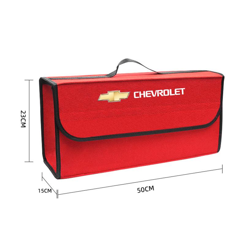 Car Trunk Organizer Bag Folding Tidying Box Storage Bins For Chevrolet Spark Captiva Cruze Malibu Equinox Trax Camaro Blazer YL5