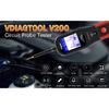VDIAGTOOL V200 Автомобильный электрический тестер цепи 6В-30В Автомобильный набор зондов питания Тестер электрической системы ЖК-дисплей Тестер напряжения