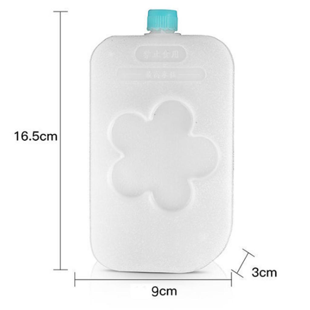 Gel Freezer Ice Blocks for Travel Lunch Reusable Cool Cooler Pack Bag Fresh Food Storage Water Injection Box Portable Ice Blocks