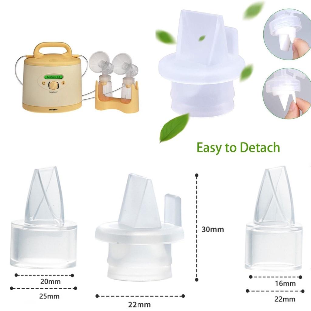 Набор из 5 силиконовых клапанов-носиков для замены деталей молокоотсоса, соска для кормления младенцев