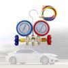 Refrigerant Manifold Gauge Set Air Conditioning Tool for R22 R134A R404A Air Condition Refrigeration Tool with Hose Hook