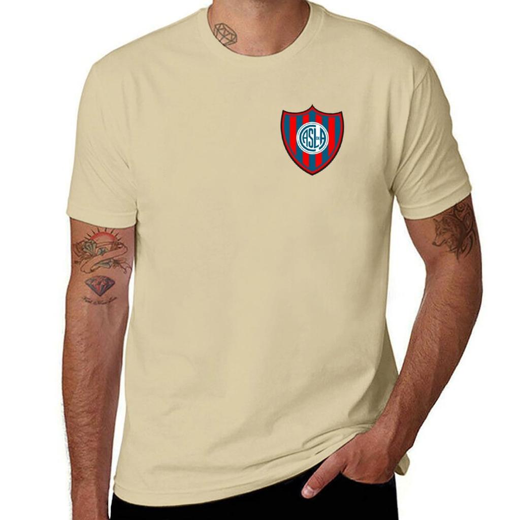 Club Atletico San Lorenzo T-Shirt Short sleeve tee blacks new edition Men's t-shirt