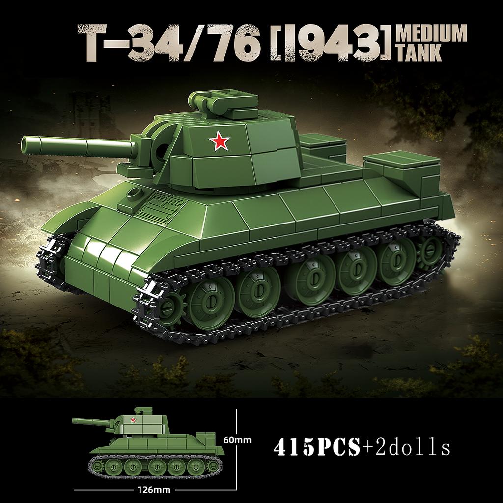 Военный Мировая Война Немецкий Танк PZ.KPFW I Строительный Блок WW2 Пантера Шерман Тигр Танк Бронированная Машина Кирпичики Дети Детские Игрушки