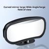 Rectangular Car Blind Spot Rearview Mirror Easy To Install Adjustable Angle Auto Convex Wide Angle