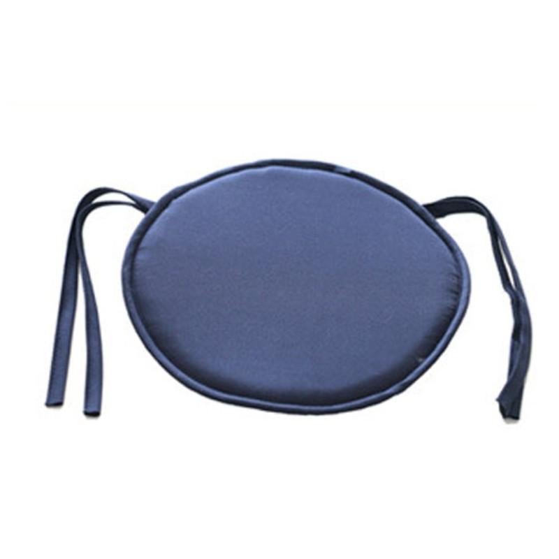 Толстая круглая подушка для домашнего использования, губчатая подушка для ремня на стул, простая тканевая подушка для обеденного стула, круглая подушка для табурета, подушка для пука