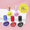 GLAMLASH 5 мл 1 секунда Быстросохнущий Сильный Клей для Наращивания Накладных Ресниц для Профессионалов Низкий Запах Клей для Накладных Ресниц