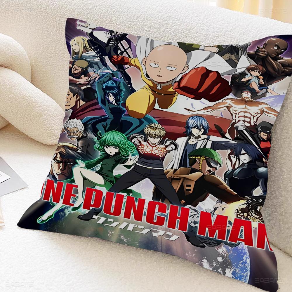 Аниме One Punch Man Кленовый Дизайн Наволочка Счастливый Осенний Урожай Декор Праздничный Декорация Наволочка
