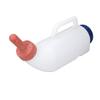 Calf Nursing Feeding Bottle Silicone Nipple PE 2L Spill Proof Calf Milk Feeder for Cattle Sheep