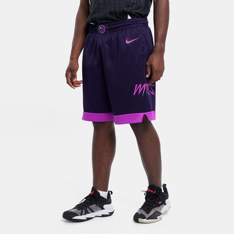 Nike Мужские шорты Nike Dri-FIT NBA Swingman Minnesota Timberwolves City Edition HM6045-525