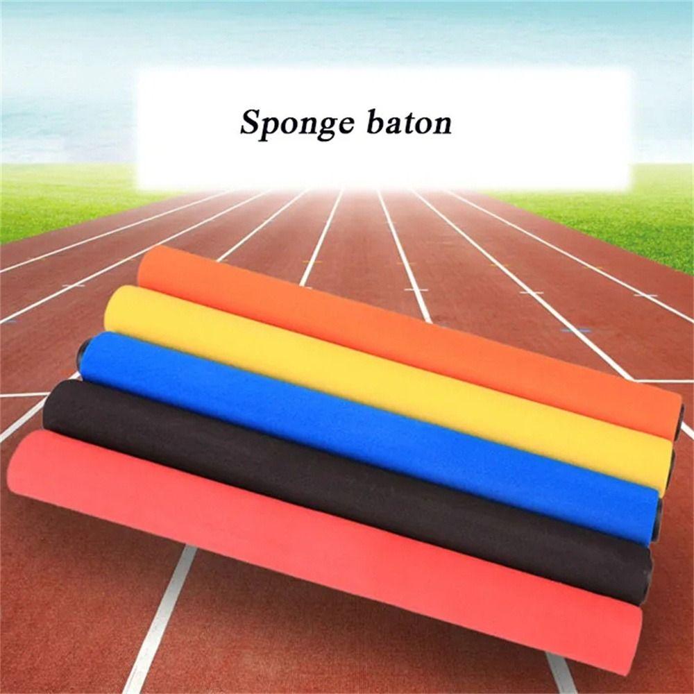 Non-slip Relay Baton Sponge Running Match Baton Sports Equipment Relay Track Baton Running Race