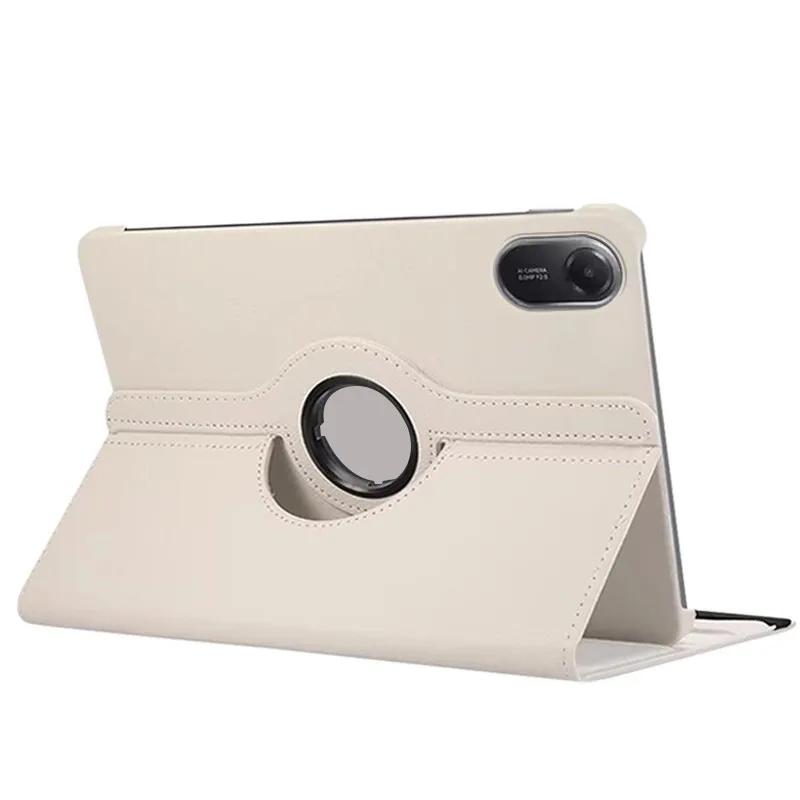 Чехол для Redmi Pad 2 11 дюймов, вращающийся на 360°, Smart Flip Stand, чехол из ПУ кожи, Funda для Redmi Pad2 11"