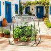 Small greenhouse with U-shaped zipper, Pop-up design greenhouse, Growing plant tent, Optimal plant protection (only with greenhouse)