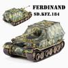 63219 Масштаб 1/72 Немецкий Фердинанд SD.KFZ.184 Противотанковая самоходная артиллерийская установка Курск 1943 Модель гусеничного танка для демонстрации и коллекционирования
