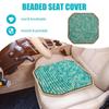Охлаждающая подушка для автомобильного сиденья Дышащая охлаждающая подушка для автомобильного сиденья Удобная подушка для сиденья с бусинами Летняя необходимая вещь для автомобильных сидений Инвалидная коляска