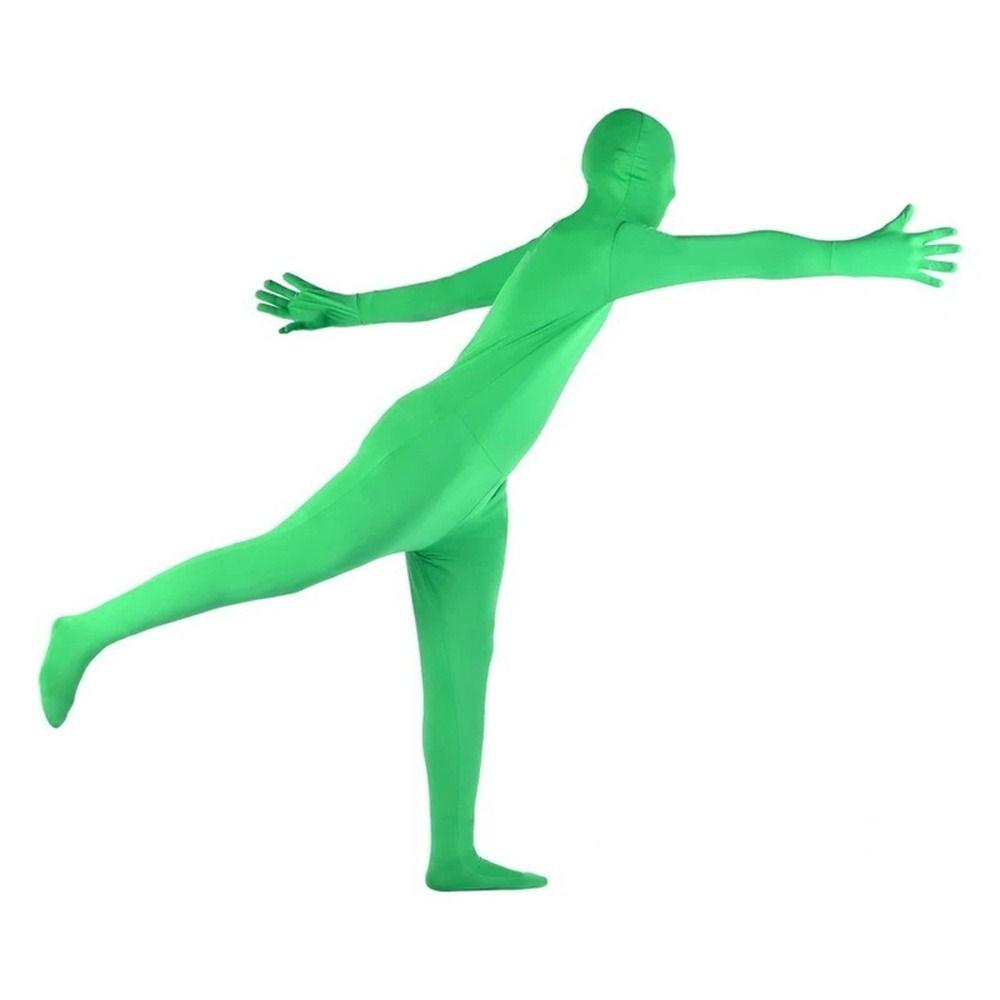 Suit Photo Video Chroma Key Jumpsuits Green Screen Suit Chromakey Green Suit Disappearing Bodysuit