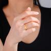 Cazador Adjustable Butterfly Women's Ring Gold Color Stainless Steel Finger Rings Jewelry Trendy Wedding Birthday Gift Wholesale