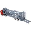 1/50 Alloy Car Transporter with 6 Small Cars Semi-trailer Trailer Model Car Toy