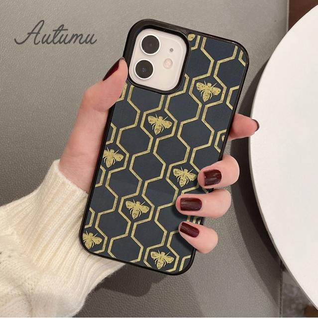 Чехол для телефона Manchester Work Bees Bumble для iPhone 11 12 13 14 Pro Max mini XR XS SE 2020 7 8 Plus Samsung S21 S22