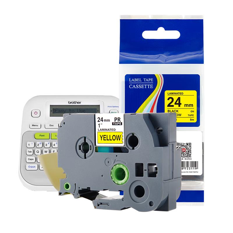 Tianwei TZw Laminated Label Tape for Brother Printers