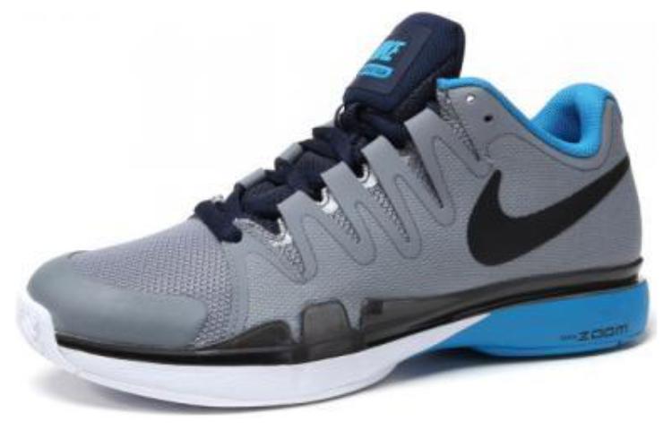 Nike Zoom Vapor 9.5 Tour Амортизация Устойчивые к истиранию Дышащие Низкие Теннисные Кроссовки Мужские Серые 631458-004
