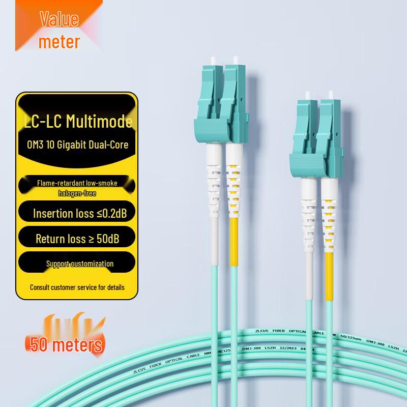 Telecom-Grade Fiber Optic Patch Cable
