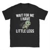 Wait for Me I Have Little Legs Penguin T Shirt Beach  Pure Cotton T Shirts For Unisex Novelty Loose Tshirt Short Sleeves Tees