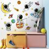 New Model, Astronaut, Space Roaming Wall Stickers, Children's Room, Living Room and Bedroom Decoration, Stickers, Astronaut, Cartoon Stickers
