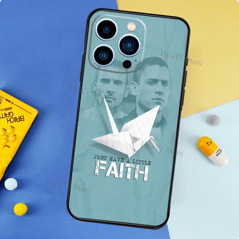 Prison Break Cases For iPhone 12 13 Pro X XS XR Plus 11 14 15 16 Pro Max Funda Coque Capa Full Cover