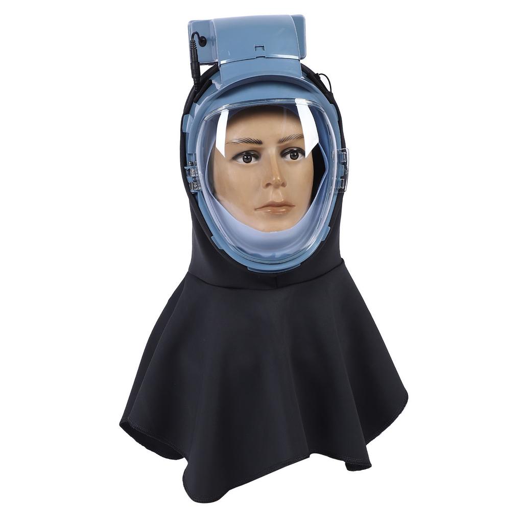 Электрический пылезащитный колпак с подачей воздуха, эффективная вентиляция, противотуманная линза, промышленный пылезащитный колпачок с